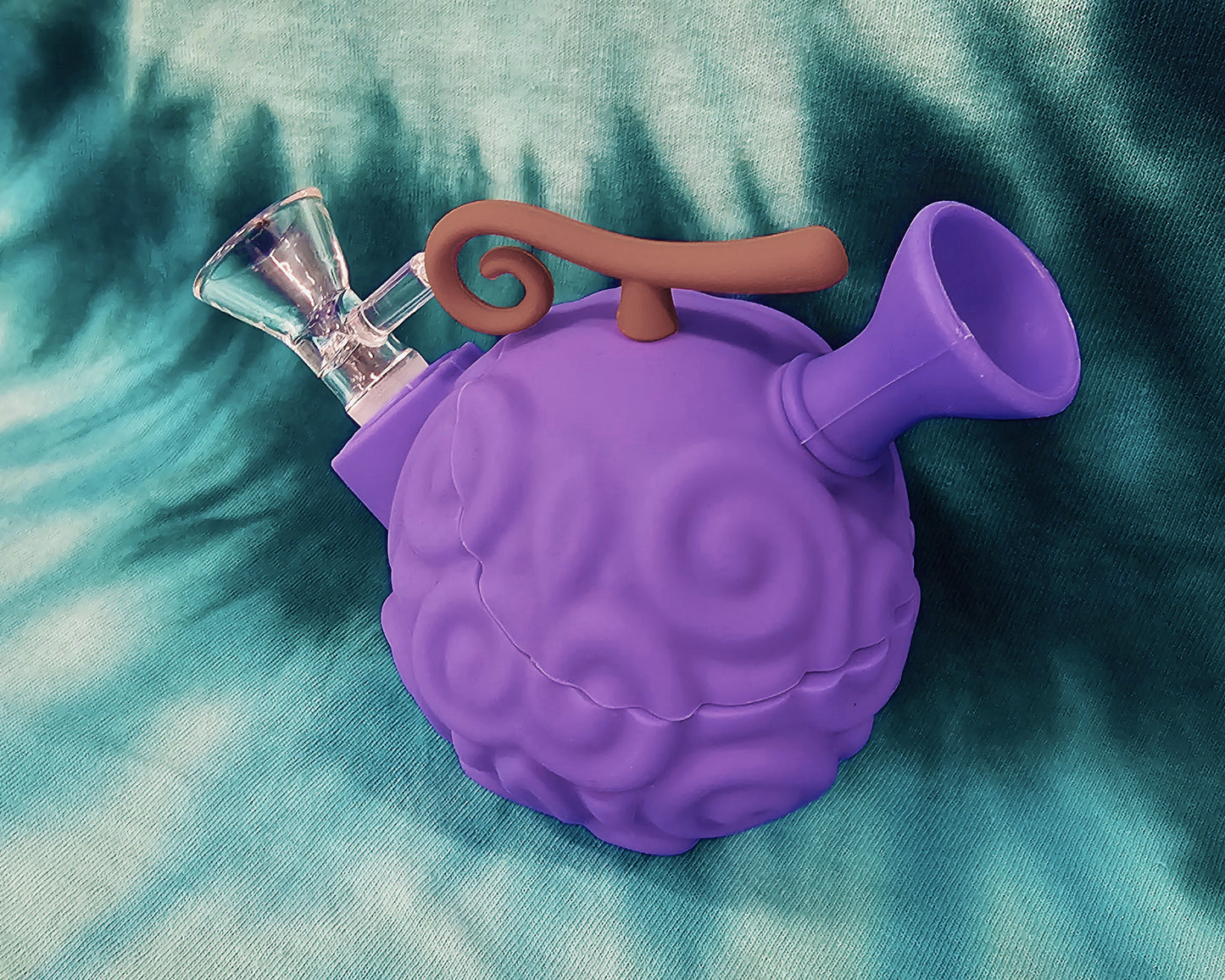 Devil Fruit-Inspired Silicone Water Pipes - Easy To Clean & Durable, fun Devils Fruit Shape, Anime Inspired