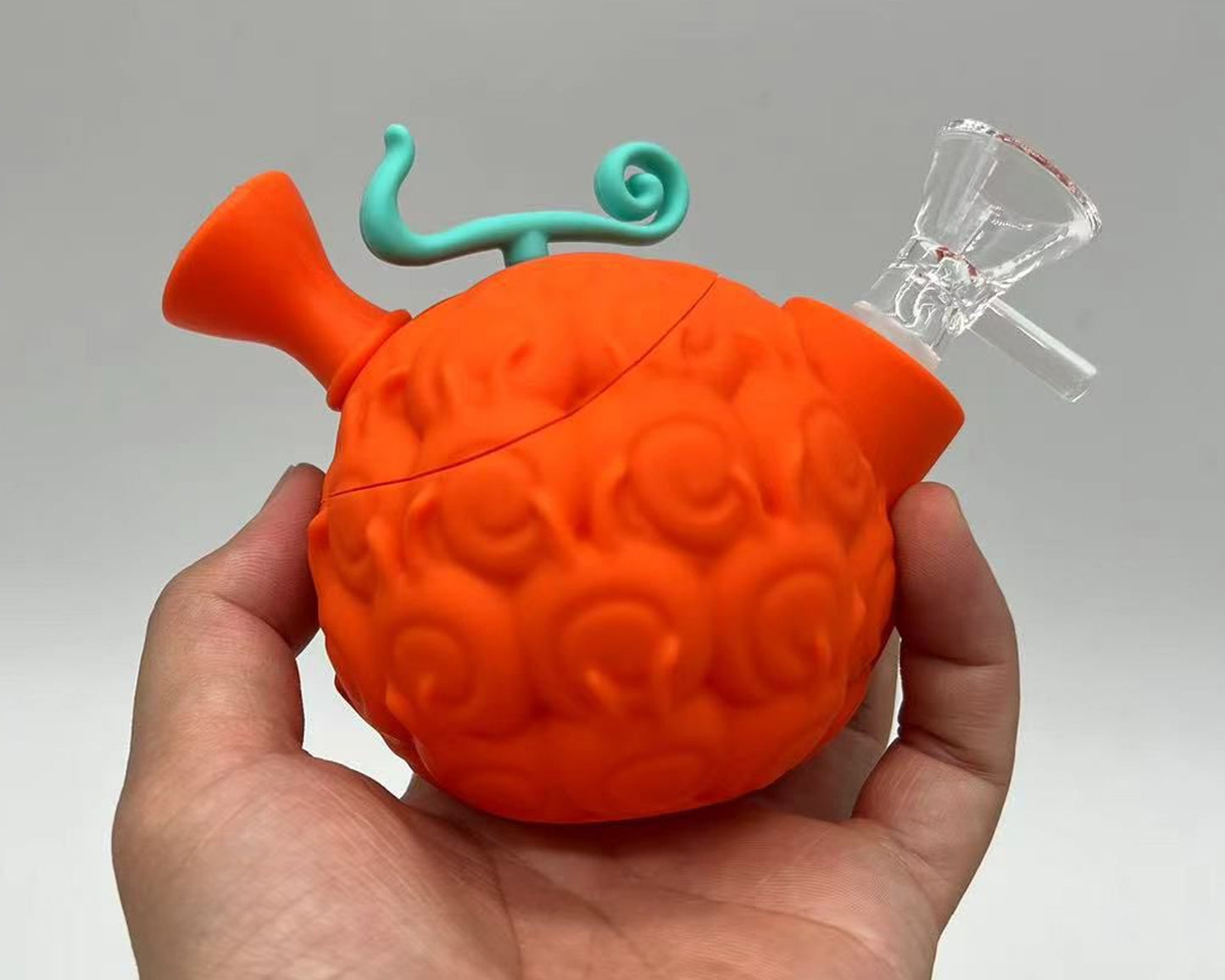 Devil Fruit-Inspired Silicone Water Pipes - Easy To Clean & Durable, fun Devils Fruit Shape, Anime Inspired