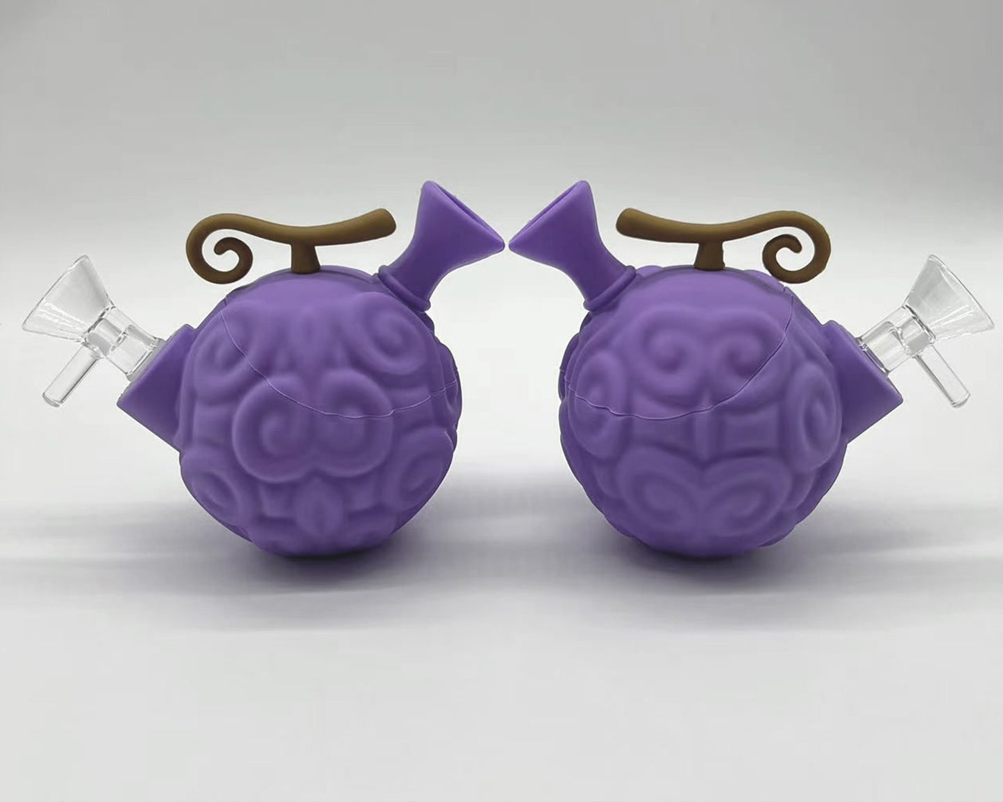 Devil Fruit-Inspired Silicone Water Pipes - Easy To Clean & Durable, fun Devils Fruit Shape, Anime Inspired