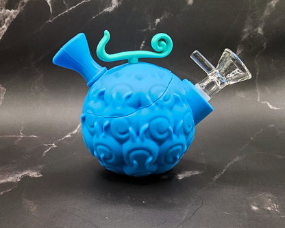 Devil Fruit-Inspired Silicone Water Pipes - Easy To Clean & Durable, fun Devils Fruit Shape, Anime Inspired