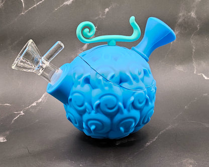 Devil Fruit-Inspired Silicone Water Pipes - Easy To Clean & Durable, fun Devils Fruit Shape, Anime Inspired